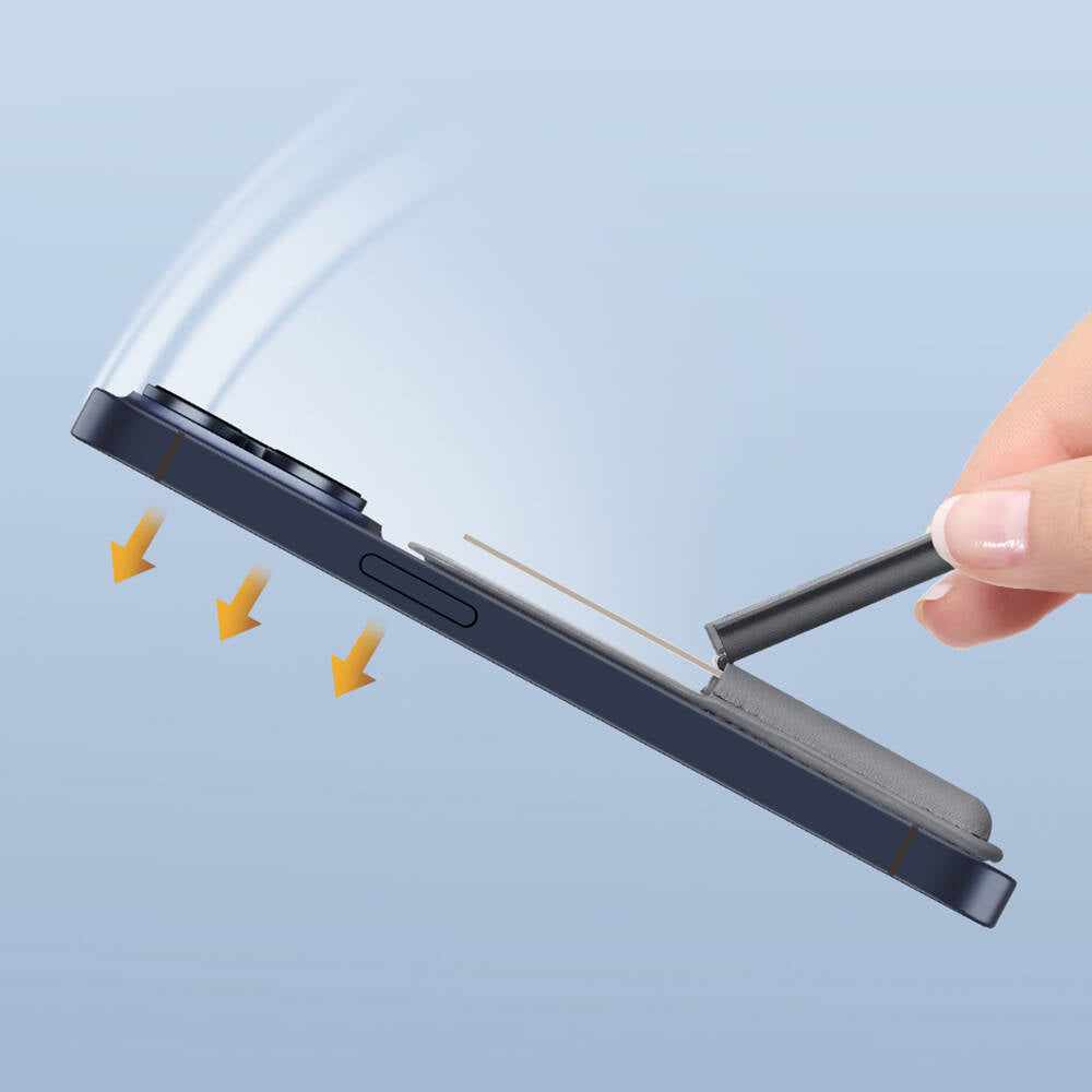 Wiwu MW-001 Pop-Up Sade Tasarımlı 3 Hazneli PU Magnetik Standlı Kartlık Wiwu MW-001 Pop-Up Sade Tasarımlı 3 Hazneli PU Magnetik Standlı Kartlık